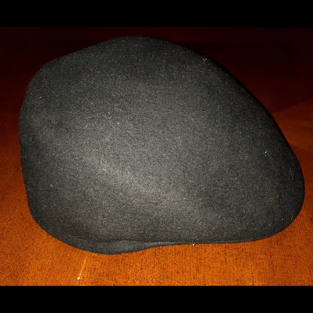 COUNTRY GENTLEMAN Men’s Black Wool Ivy Newsboy Cap